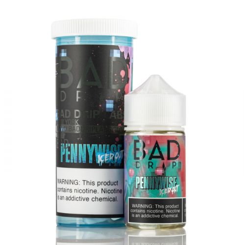 BAD DRIP LABS - PENNYWISE ICED OUT - 60ML (0mg)