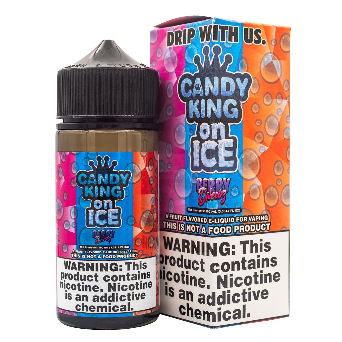 CANDY KING - BERRY DWEEBZ ICED - 100ML (0mg)