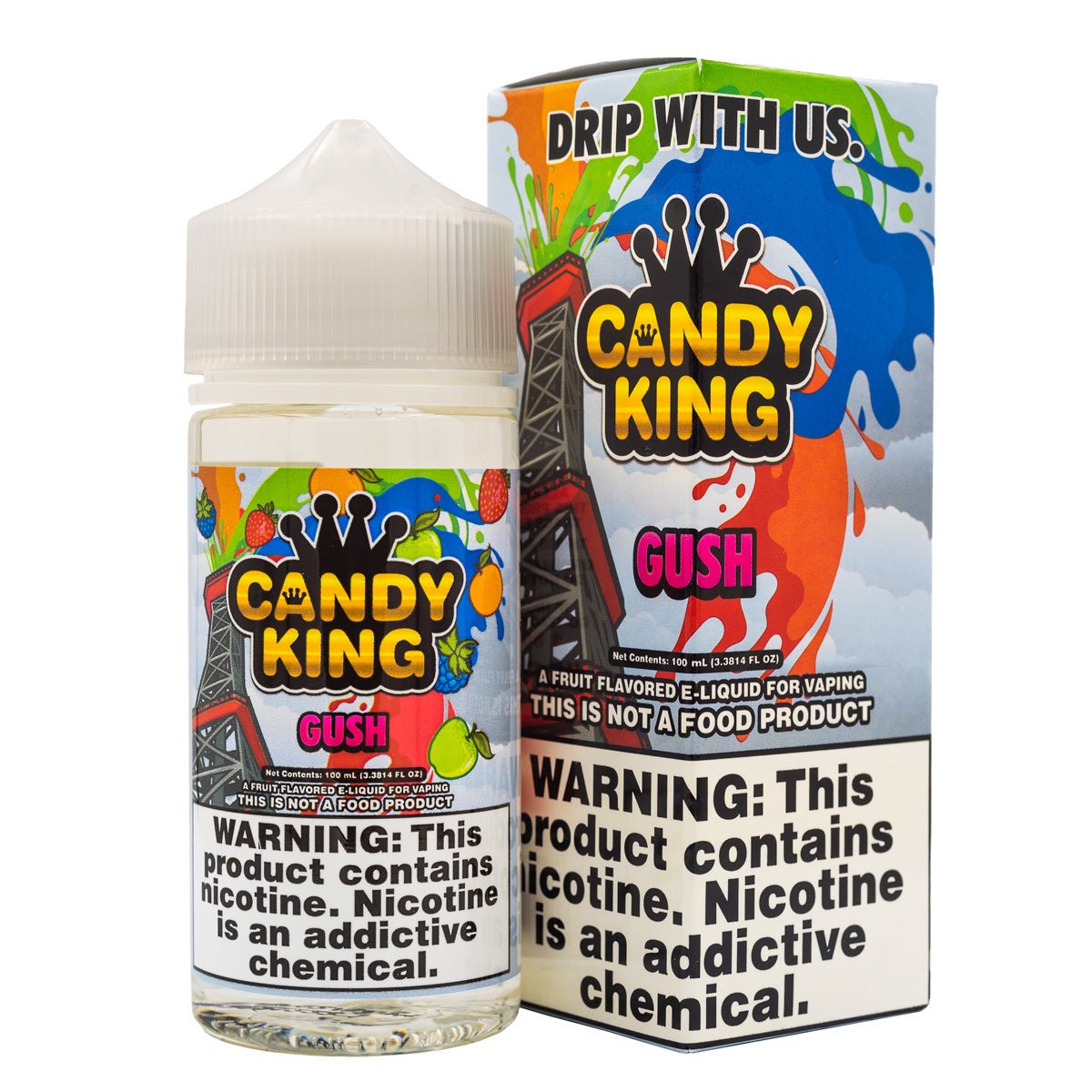 CANDY KING - GUSH - 100ML (0mg)