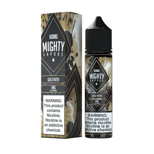 MIGHTY VAPORS EJUICE - GOLD RUSH - 60ML (0mg)
