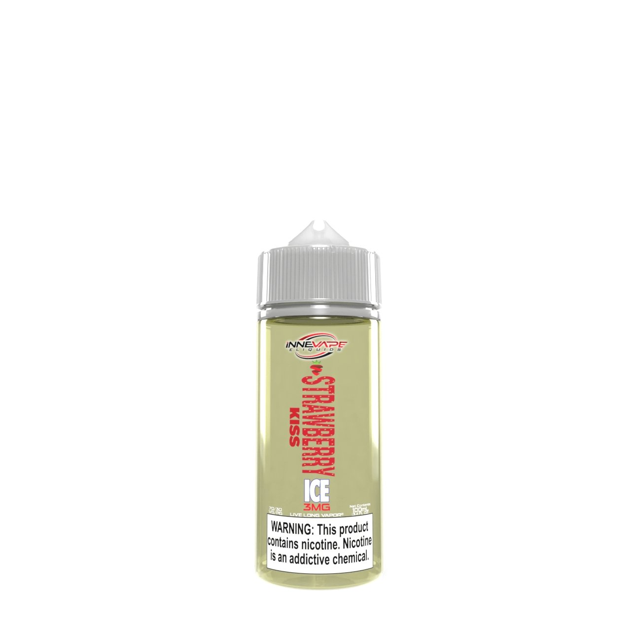 INNEVAPE ELIQUIDS - STRAWBERRY KISS ICE - 100ML (0mg)