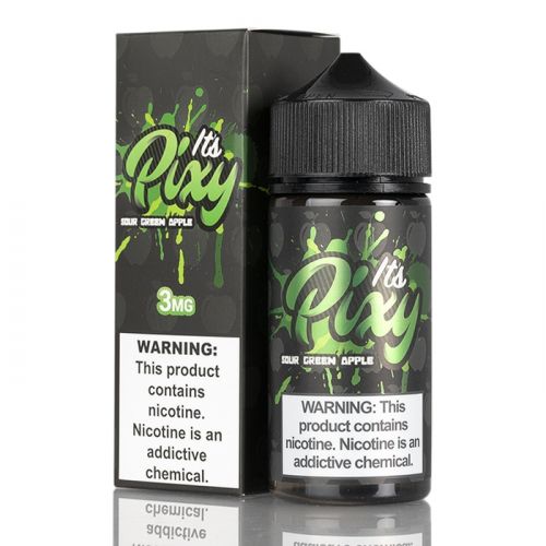ITS PIXY EJUICE - SOUR GREEN APPLE - 100ML