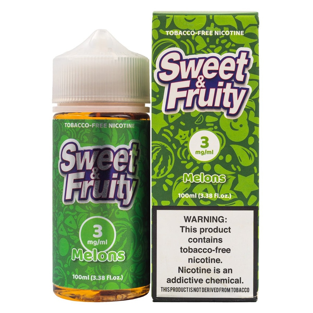 SWEET AND FRUITY EJUICE - MELONS - 100ML