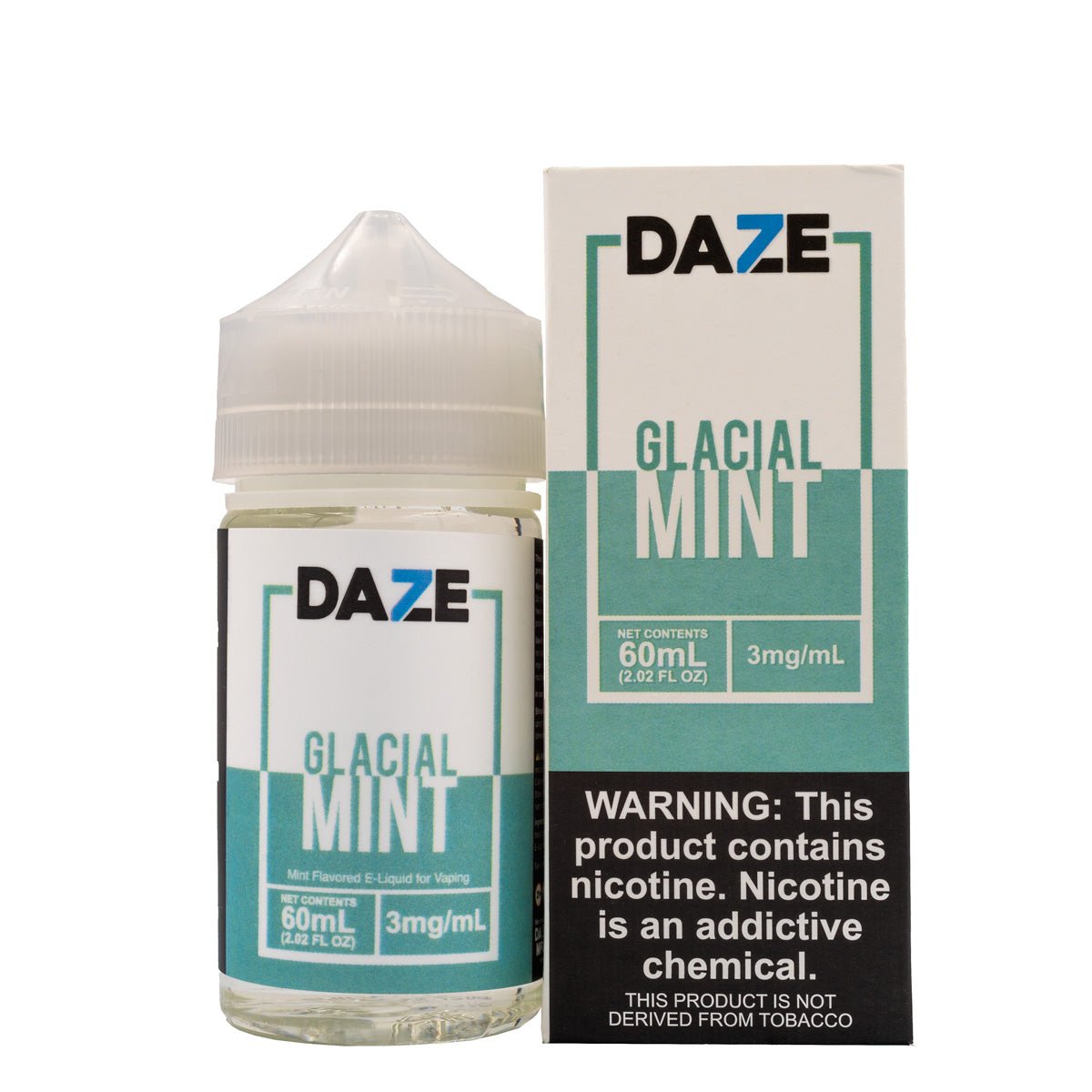 7 DAZE - GLACIAL MINT - 60ML (0mg)