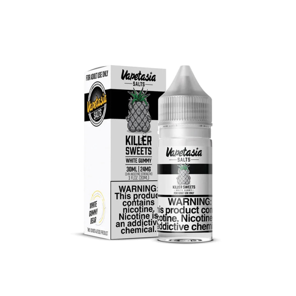 VAPETASIA SALT WHITE GUMMI - 30ML