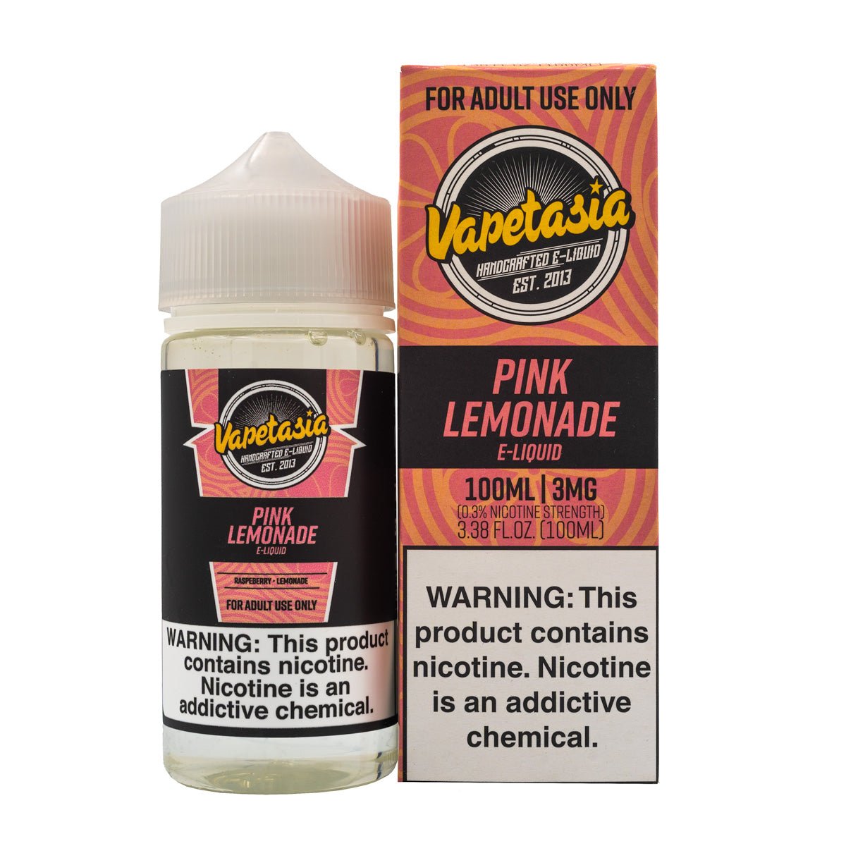 VAPETASIA - PINK LEMONADE - 100ML (0mg)