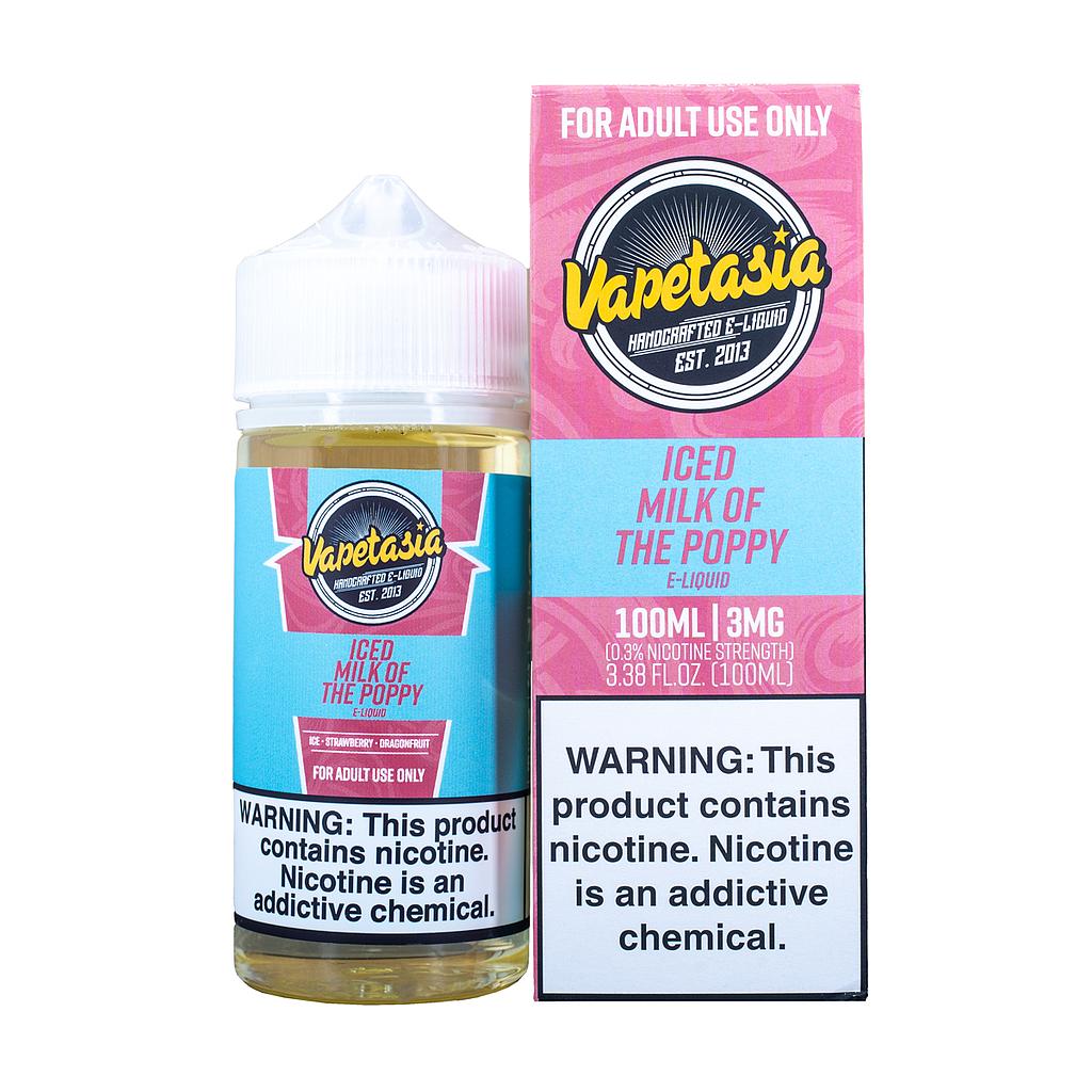 [PR0081192] VAPETASIA - 100ML (ICED MILK OF THE POPPY) (0mg)