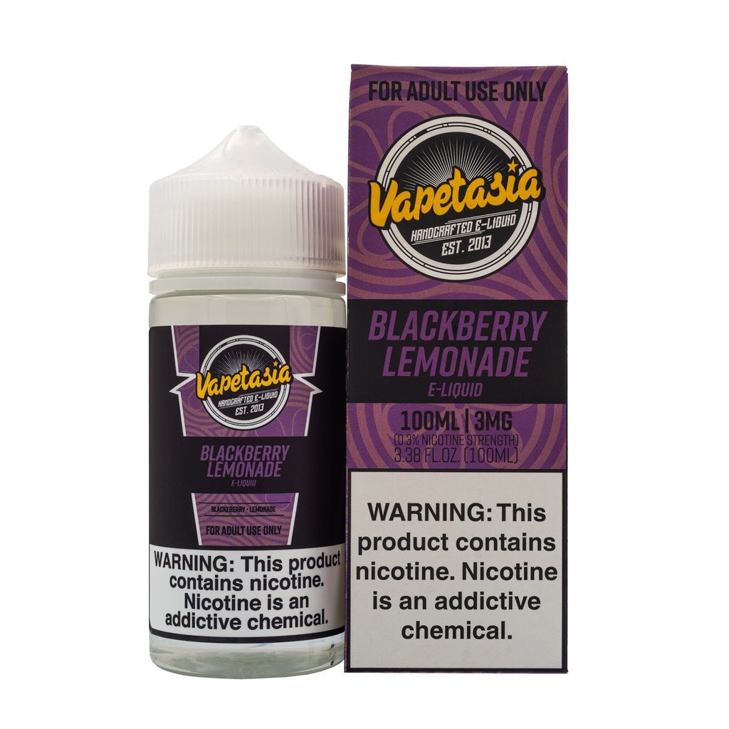 VAPETASIA - 100ML (BLACKBERRY LEMONADE)