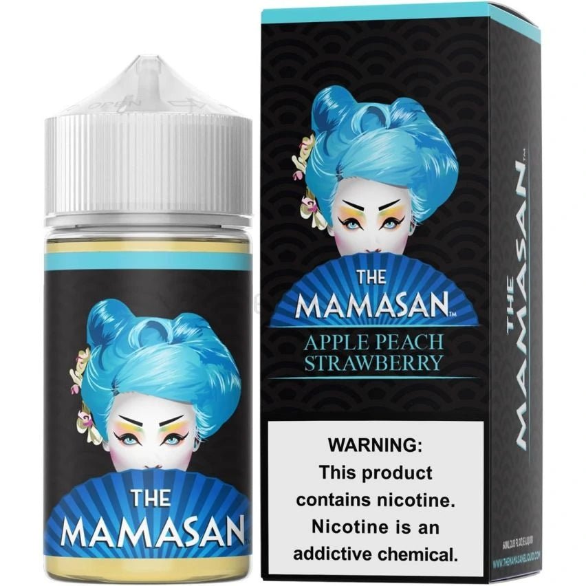 PROMO: THE MAMASAN - APPLE PEACH STRAWBERRY - 60ML (0mg)