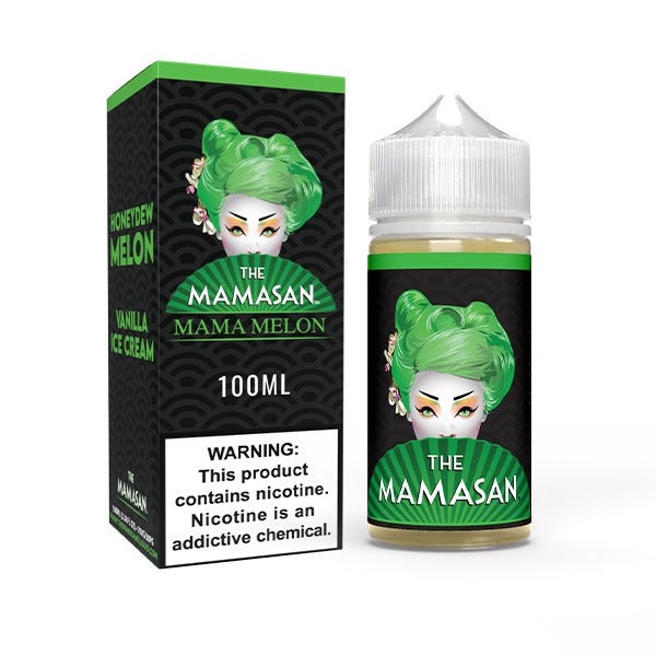 THE MAMASAN - MAMA MELON - HONEYDEW MELON - 100ML (0mg)