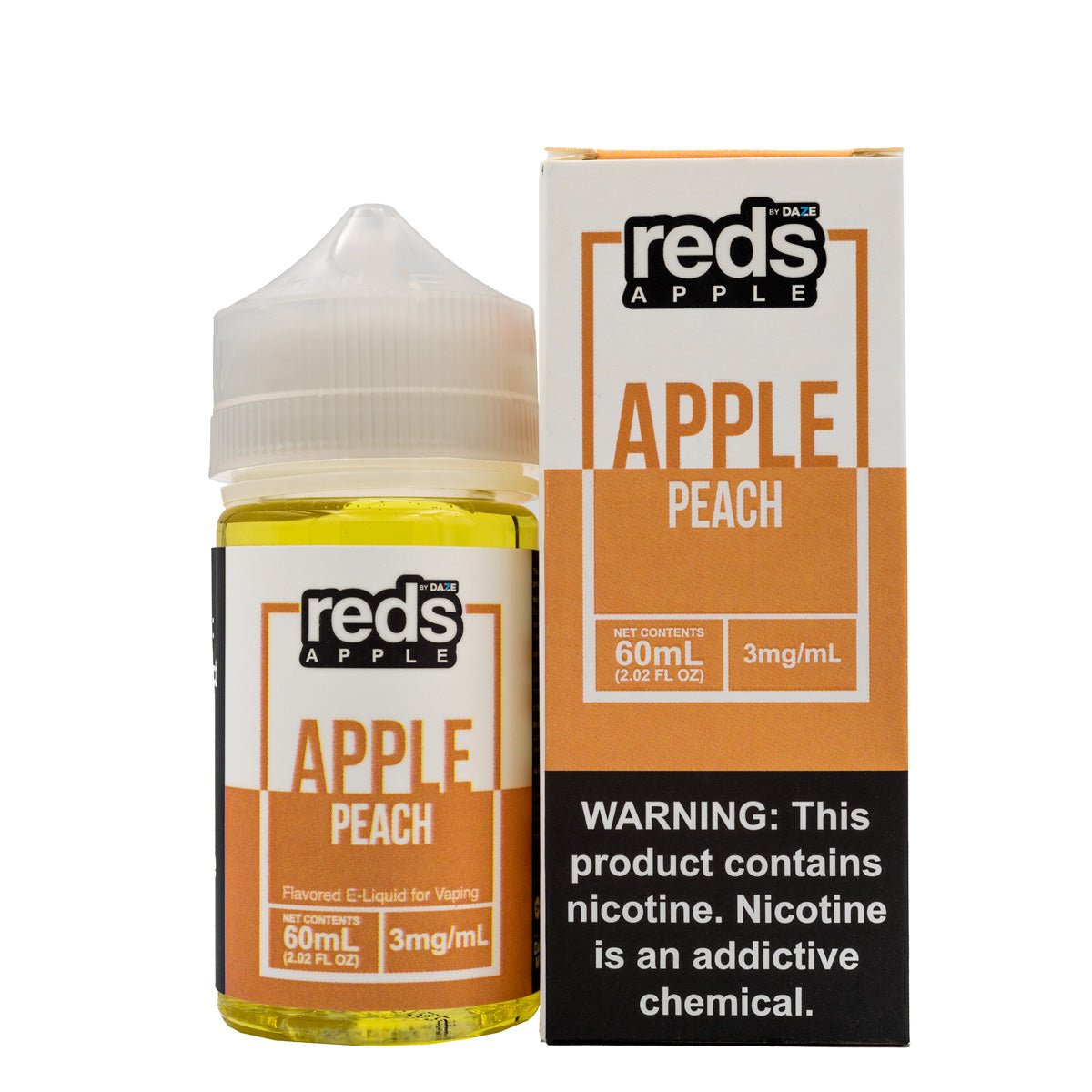 REDS APPLE JUICE - PEACH - 60ML (0mg)