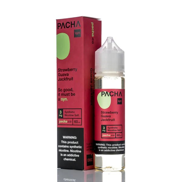 PACHA MAMA E-LIQUID STRAWBERRY GUAVA JACKFRUIT - 60ML