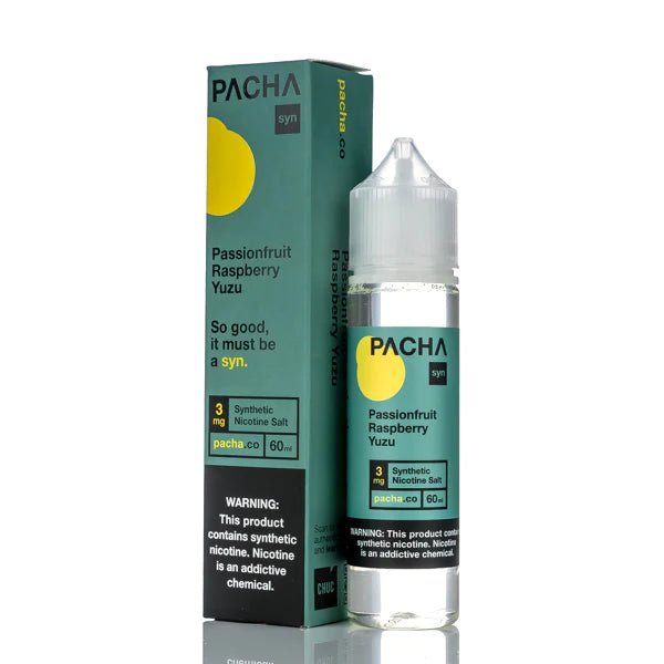 PACHA MAMA E-LIQUID PASSION FRUIT RASPBERRY YUZU - 60ML