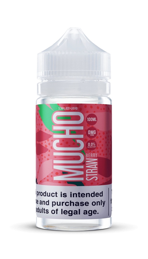 MUCHO E-LIQUID STRAWBERRY - 100ML