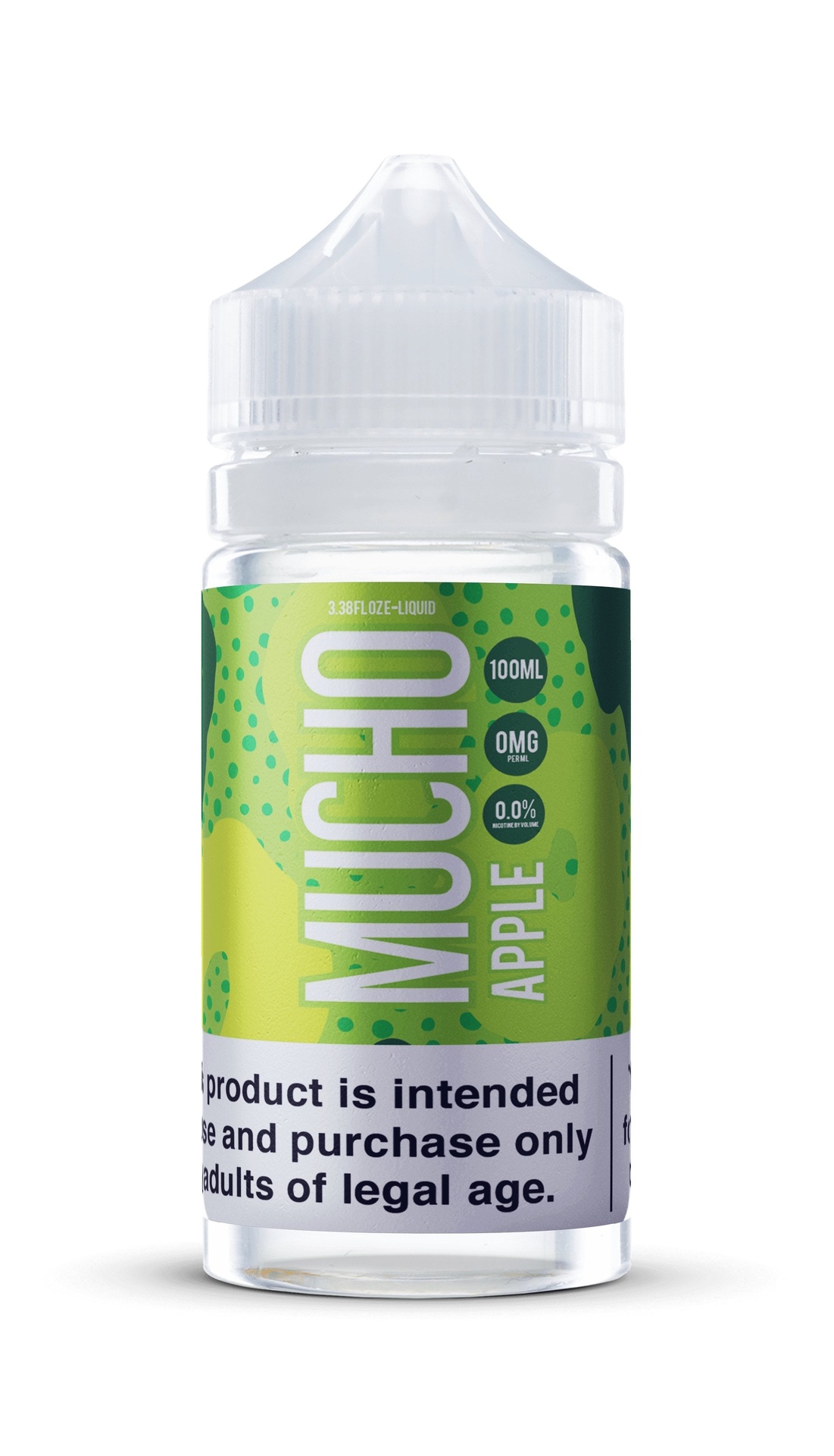 MUCHO E-LIQUID APPLE - 100ML (0mg)
