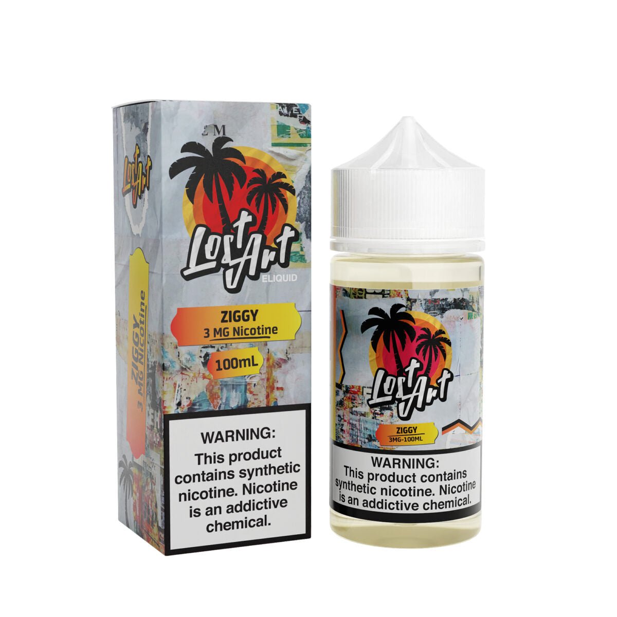 LOST ART E-LIQUID ZIGGY - 100ML (0mg)