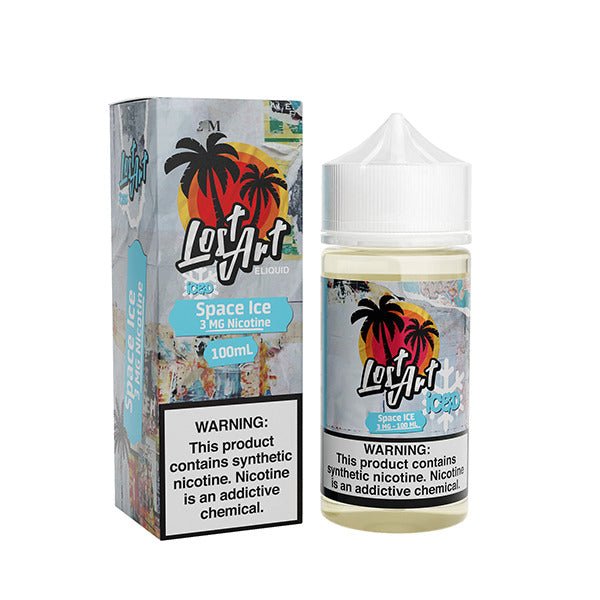 LOST ART E-LIQUID SPACE ICE - 100ML (0mg)