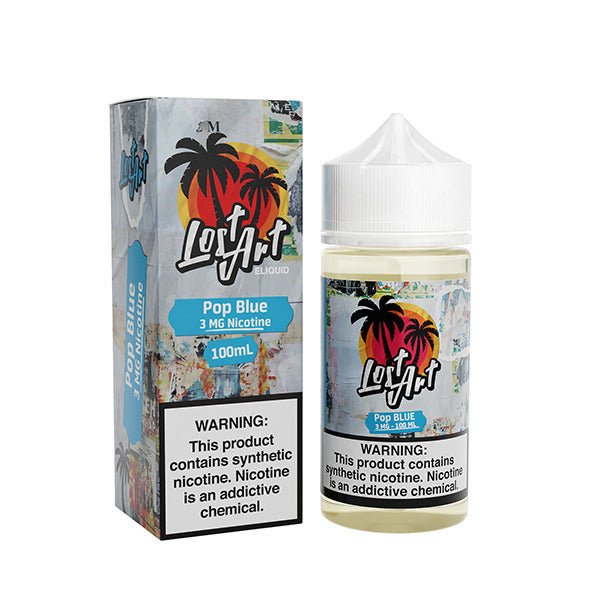 LOST ART E-LIQUID POP BLUE - 100ML