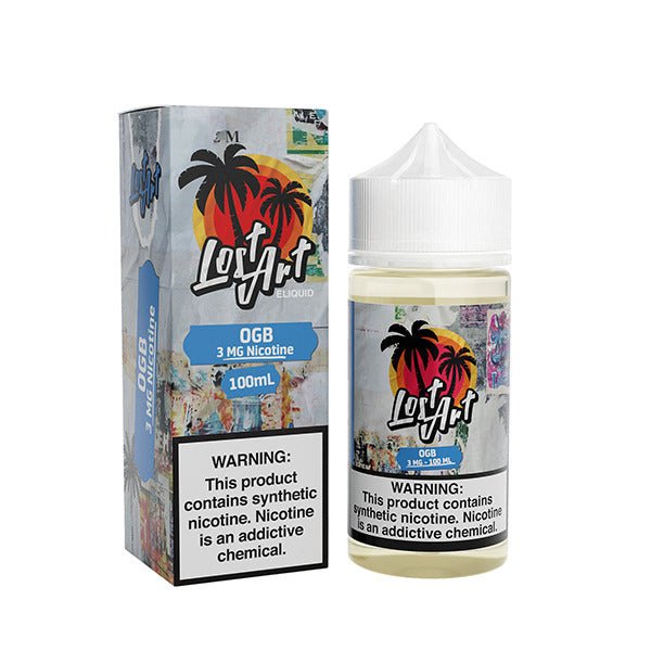 LOST ART E-LIQUID OGB - 100ML (0mg)