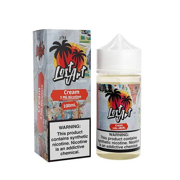 LOST ART E-LIQUID CREAM - 100ML