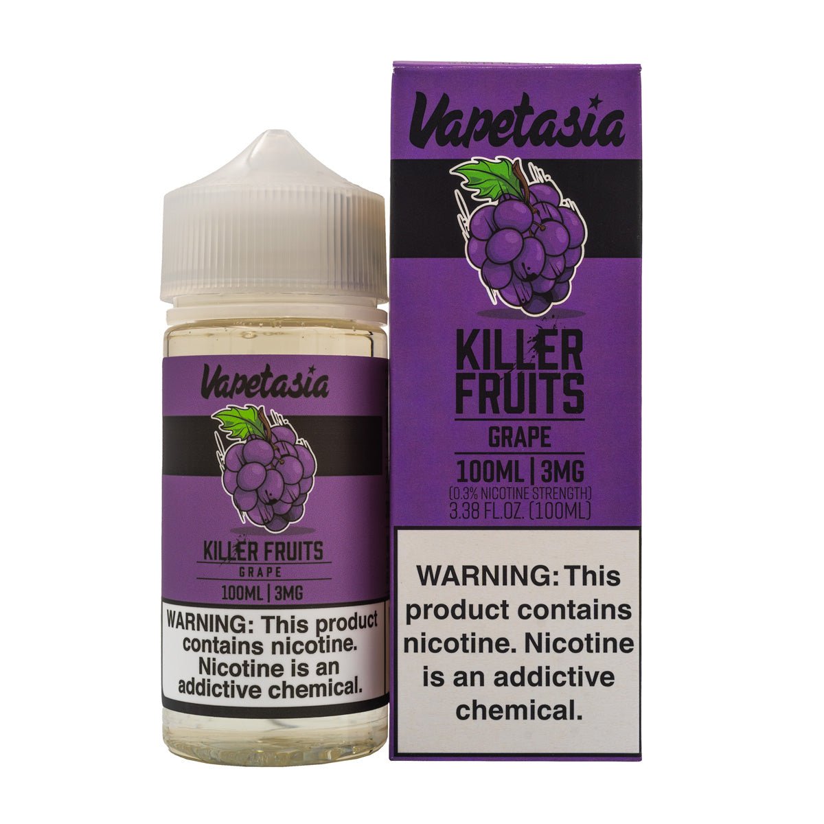 VAPETASIA - GRAPE - 100ML (0mg)