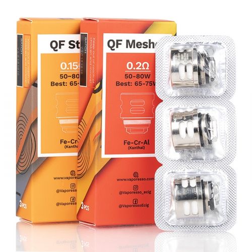 VAPORESSO QF REPLACEMENT COILS - 3PK