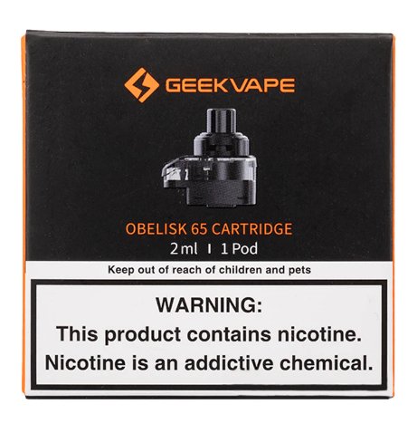 GEEK VAPE OBELISK 65 REPLACEMENT POD - 1PK