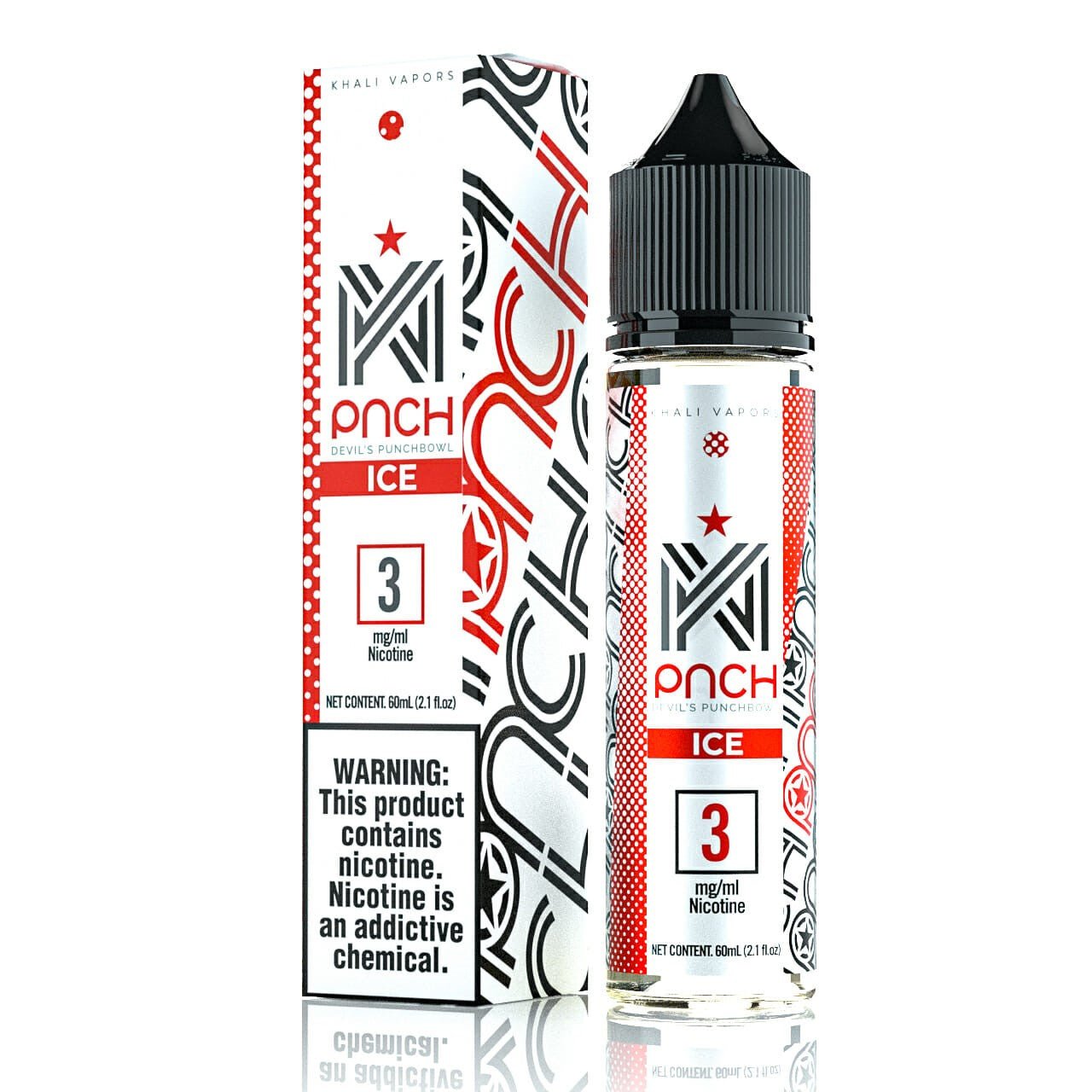KHALI VAPORS EJUICE - DEVILS PUNCHBOWL ICE - 60ML (0mg)