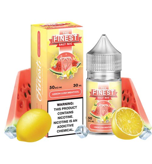 THE FINEST SALTNIC LEMON LUSH ICE - 30ML (30mg)