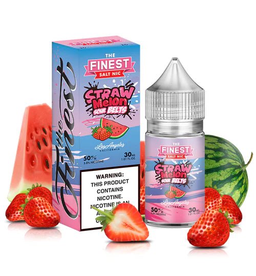 THE FINEST SALTNIC STRAW MELON SOUR BELTS - 30ML (30mg)