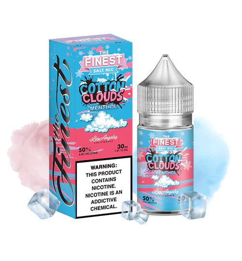 THE FINEST SALTNIC COTTON CLOUDS ICE - 30ML (30mg)