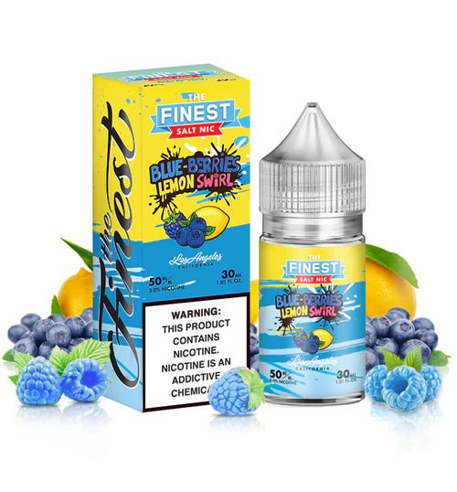 THE FINEST SALTNIC BLUE BERRIES LEMON SWIRL - 30ML (30mg)
