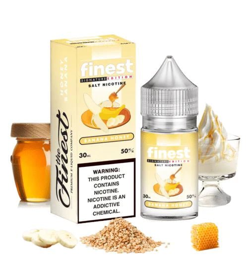THE FINEST SALTNIC BANANA HONEY - 30ML (30mg)
