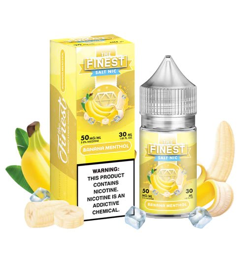 THE FINEST SALTNIC BANANA ICE - 30ML (30mg)