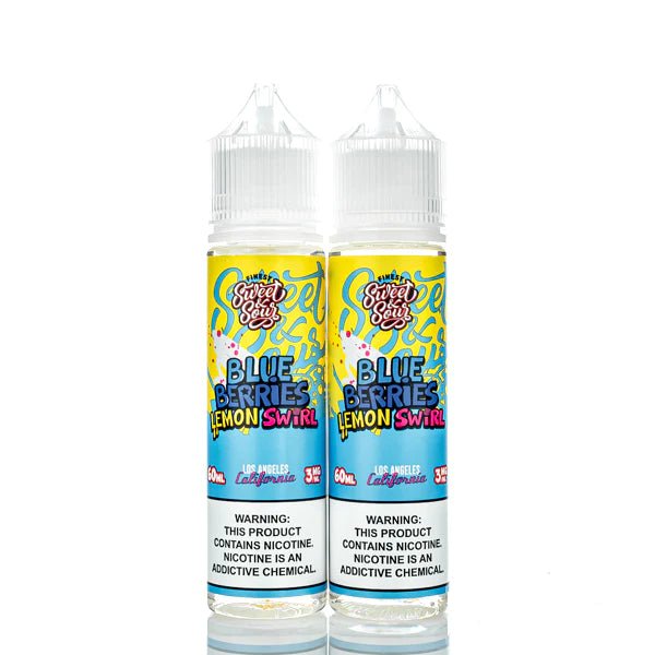 THE FINEST E-LIQUID BLUE BERRIES LEMON SWIRL - 120ML (0mg)