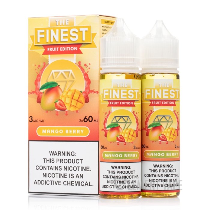 THE FINEST E-LIQUID MANGO BERRY - 120ML (0mg)