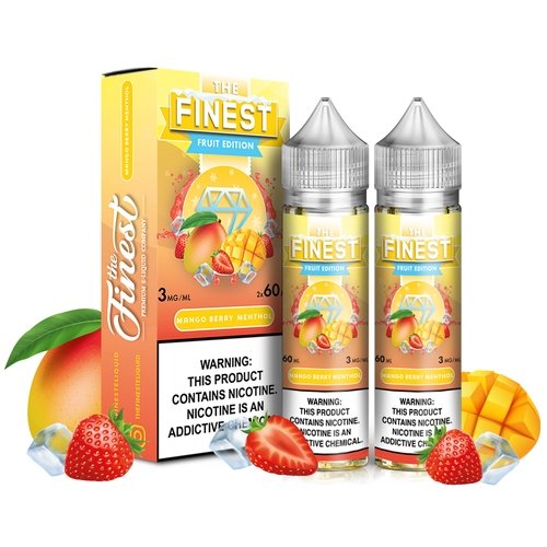 THE FINEST E-LIQUID MANGO BERRY MENTHOL - 120ML (0mg)