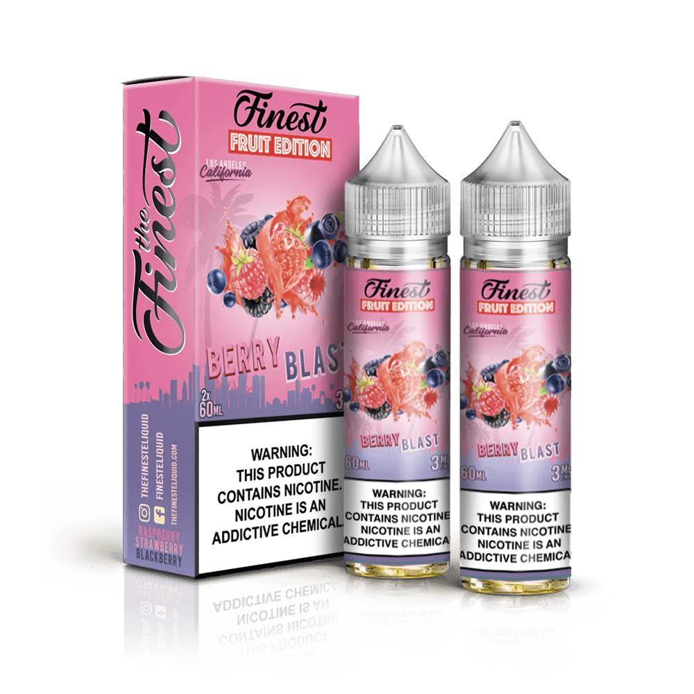 THE FINEST E-LIQUID BERRY BLAST - 120ML (0mg)