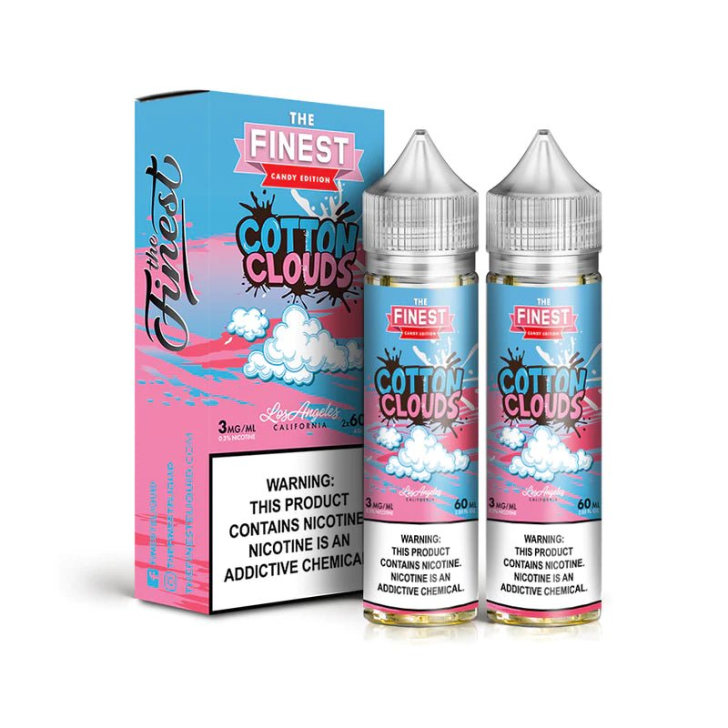 THE FINEST E-LIQUID COTTON CLOUDS - 120ML (0mg)