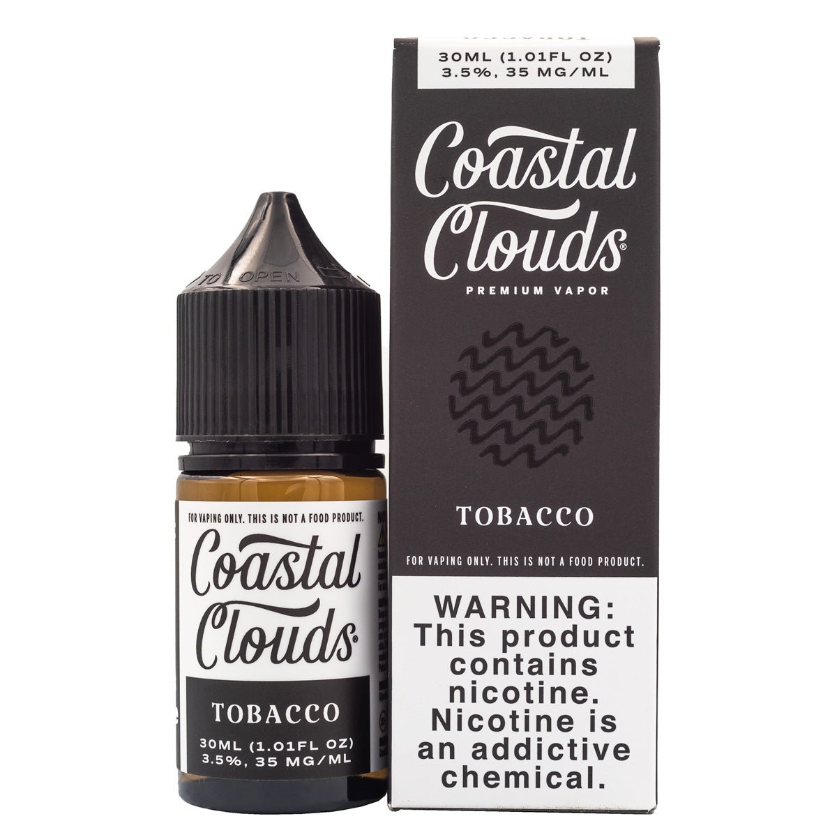 COASTAL CLOUDS SALTS TOBACCO - 30ML (35mg)