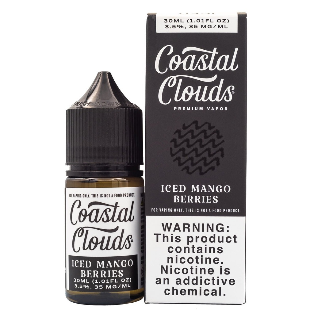 COASTAL CLOUDS SALTS ICED MANGO BERRIES - 30ML