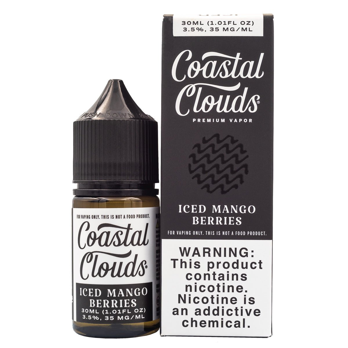 COASTAL CLOUDS SALTS ICED MANGO BERRIES - 30ML (35mg)