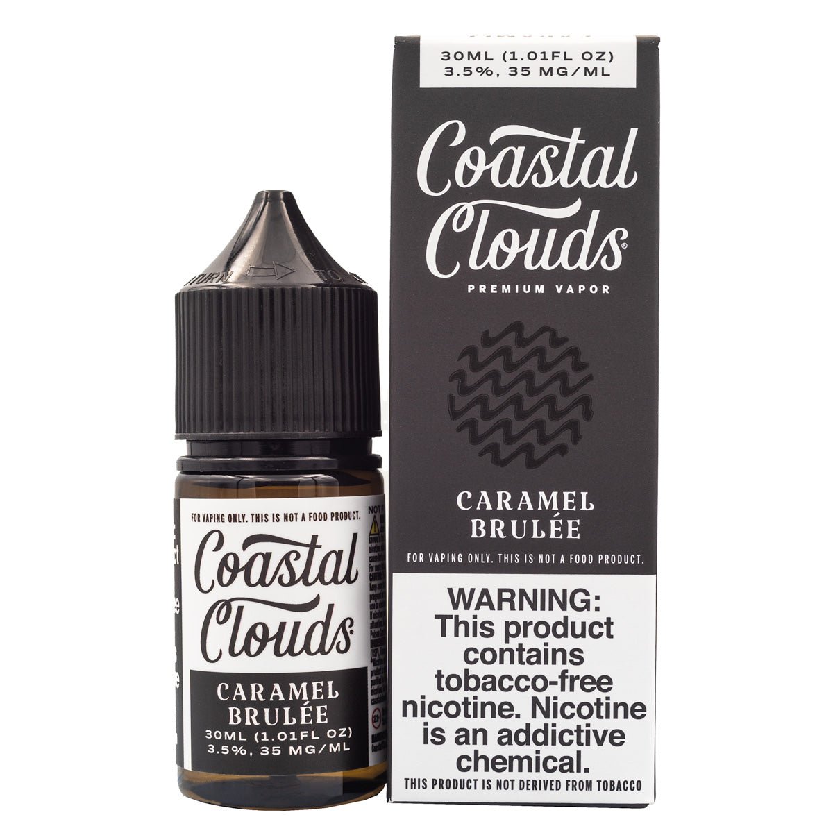 COASTAL CLOUDS SALTS CARAMEL BRULEE - 30ML (35mg)