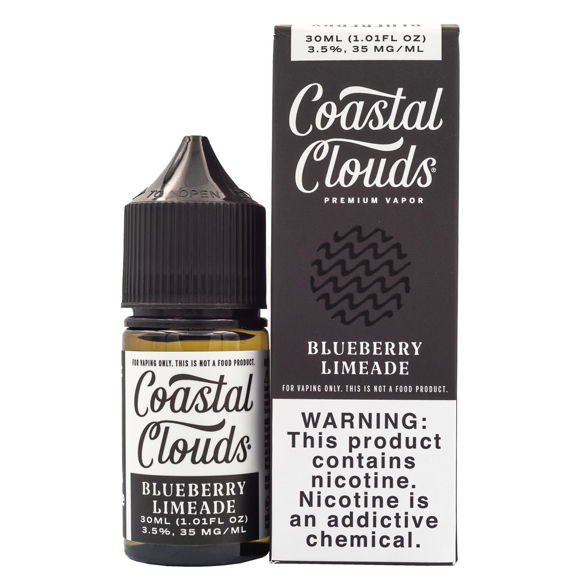 COASTAL CLOUDS SALTS BLUEBERRY LIMEADE - 30ML (35mg)