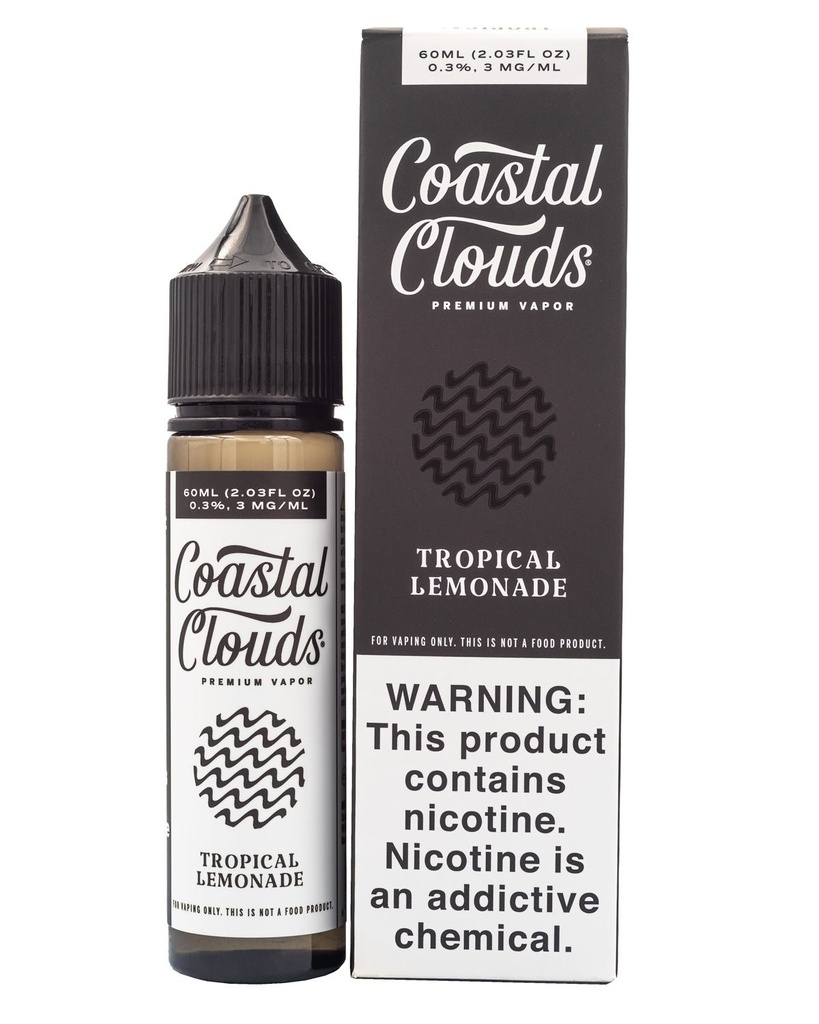 COASTAL CLOUDS E-LIQUID TROPICAL LEMONADE - 60ML
