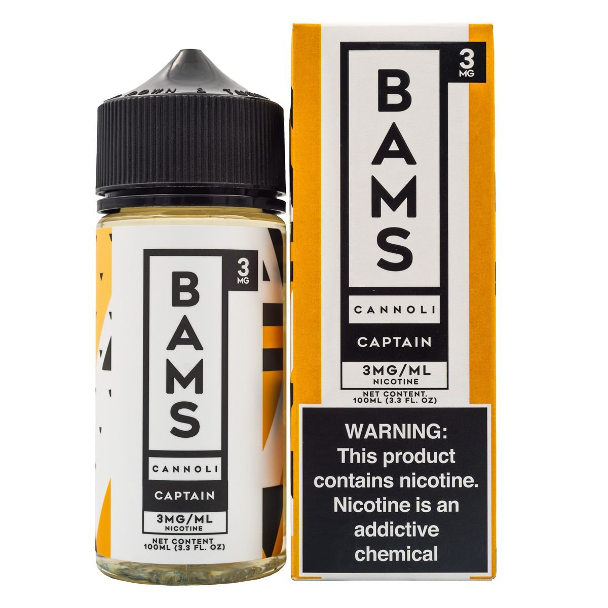 BAMS CANNOLI - CAPTAIN - 100ML (0mg)
