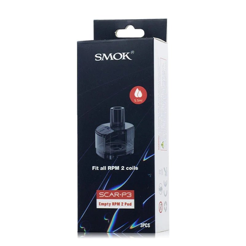 SALE! SMOK SCAR P3 REPLACEMENT PODS - 3PK (RPM 2 POD)