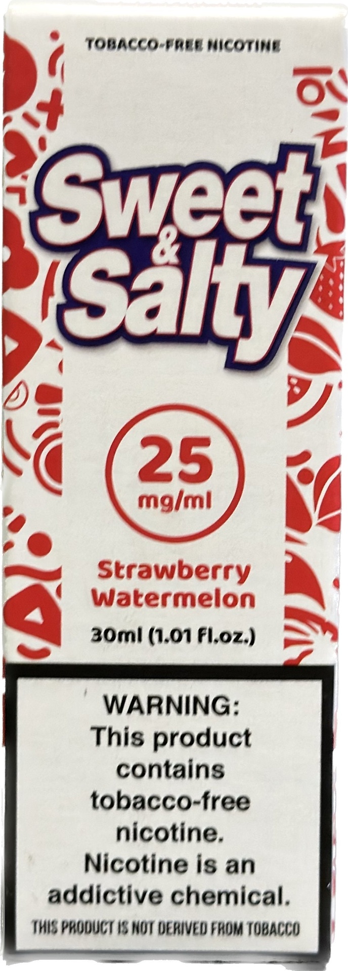 SWEET AND FRUITY SALTS - STRAWBERRY WATERMELON - 30ML (25mg)