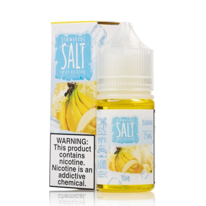 SKWEZED SALT BANANA ICE - 30ML (25mg)