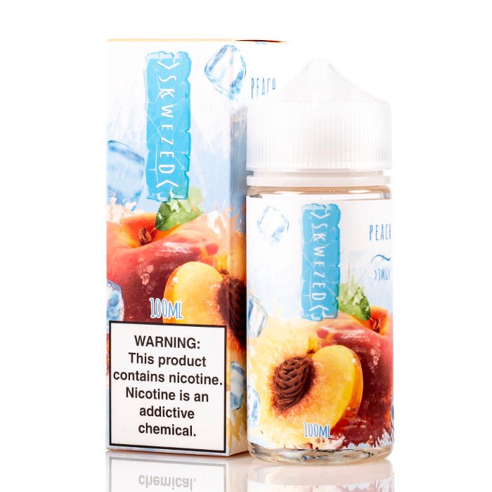 SKWEZED E-LIQUID PEACH ICE - 100ML